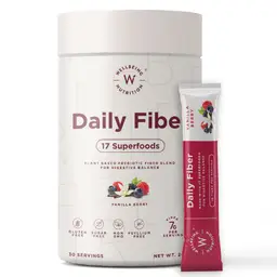 Wellbeing Nutrition Daily Fiber | Organic Prebiotic Digestive Fiber | Bloating, Gas, IBS, Weight Loss, Cholesterol, Sugar Control icon